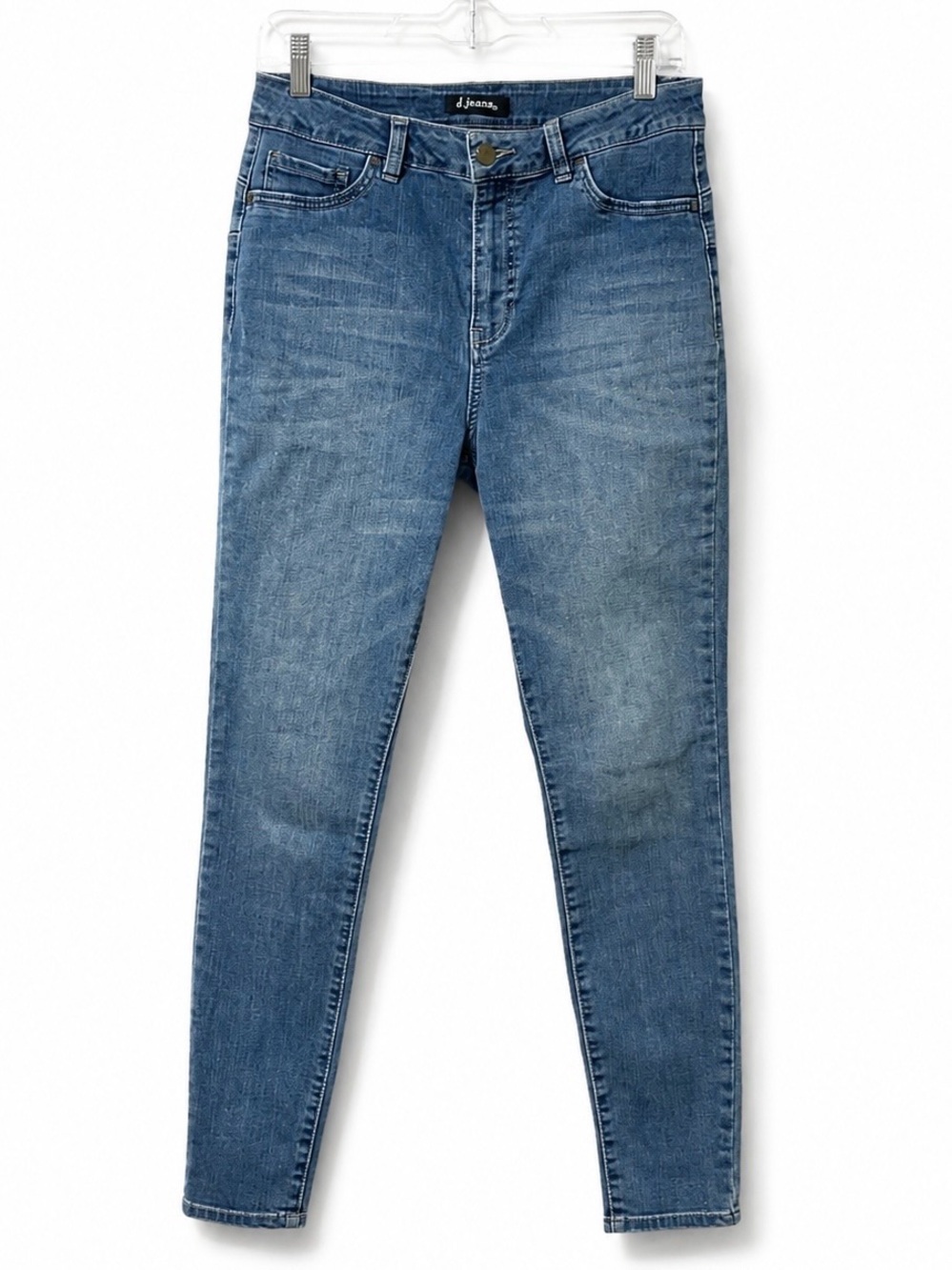 d. jeans Women Skinny Jeans in Medium Blue-size 10
